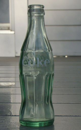 Vintage Coca - Cola/ Coke 6 - 1/2oz.  Bottle - Minot,  N.  D.  (north Dakota)