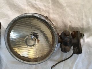 Vintage Mckeelite Search Light Spot Lamp With Bracket Rat Rod,  Wall Art,  Garage