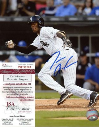 Tim Anderson Chicago White Sox Signed 8x10 Photo Jsa Witness Wp99284