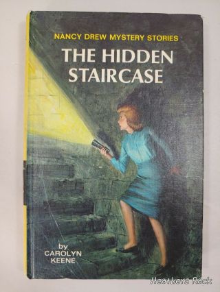 Vintage Nancy Drew Book 2 The Hidden Staircase By Carolyn Keene Hardcover 1959