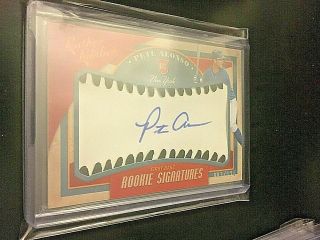 2019 Leather And Lumber Pete Alonso Auto /125