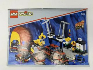 Lego Instructions For 4565 Freight And Crane Railway.  Vintage