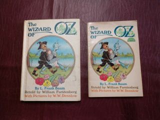 The Wizard Of Oz,  By L.  Frank Baum,  Vintage Weekly Reader 1984 - Hard & Soft Cover