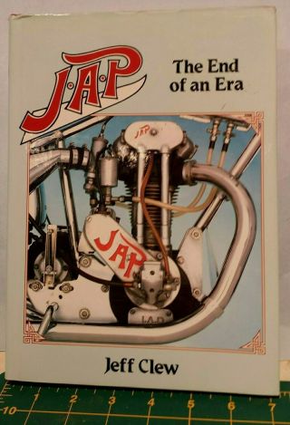 Book J.  A.  P.  The End Of An Era By Jeff Clew British Motorcycle Engines Racing