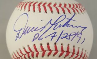 Dennis Martinez Autographed Signed Baseball Montreal Expos JSA 2