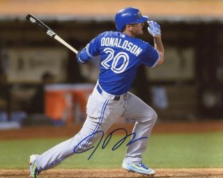 Josh Donaldson Toronto Blue Jays Signed Autograph 8x10 Photo