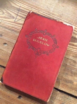 Vintage Jean Ingelow Small Poetry Book,  Illustrated