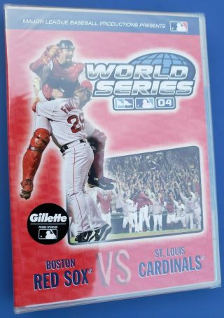 Boston Red Sox 2004 World Series Champions Official Licensed Dvd