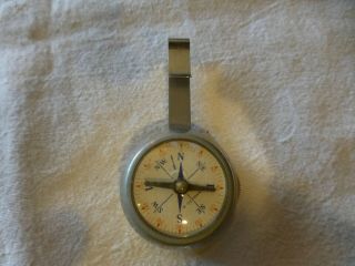 Vintage " West German " Compass And " Miles ",  Clips On - Good Conditio