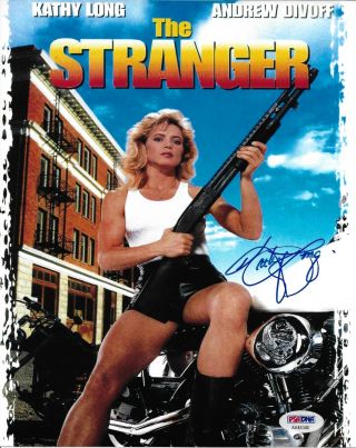 Kathy Long Signed 8x10 Photo Psa/dna Ufc 1 The Stranger Movie Picture Auto 