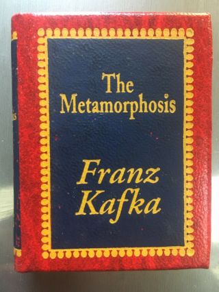 Del Prado Miniature Book - The Metamorphosis By Franz Kafka