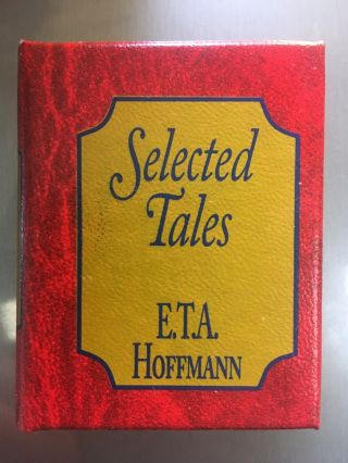 Del Prado Miniature Book - Selected Tales By Eta Hoffman