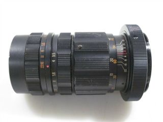 Vintage Sigma 135mm f/3.  5 Preset Aperture Lens with Pentax K Mount 3