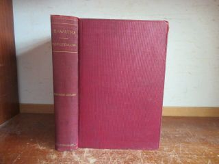 Old Song Of Hiawatha Book Henry Longfellow Indian Legend Poetry Native Myths,