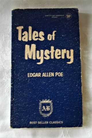 Vintage Tales Of Mystery By Edgar Allen Poe Best Seller Classics Paper Back
