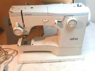 Vintage Elna Sewing Machine Made In Switzerland But Needs Some Parts