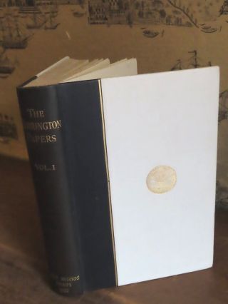 1937 The Barrington Papers Letters Of Samuel Barrington Vol I Royal Navy