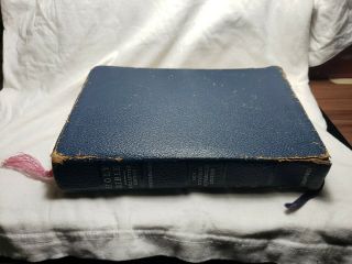 Vintage 1967 Holy Bible Red Letter Edition Scofield Oxford Old Remembrance Cards