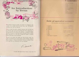 Imperial Sugar Co.  Teena In The Kitchen Cook Book Vintage 1964 24 Page Booklet 3