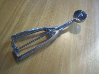 Vintage Inox Stainless Steel 18/8 The Pampered Chef Cookie Dough Scoop