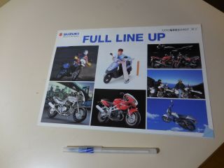 Suzuki Full Line Up Japanese Brochure 1997/02