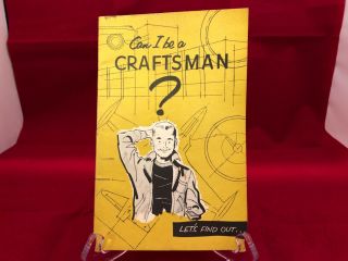 Can I Be An Craftsman? General Motors Booklet 1950s