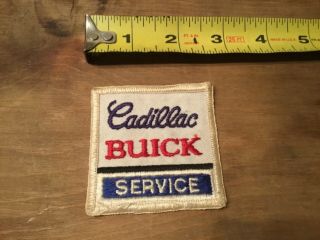 Vintage Cadillac Buick Service Patch