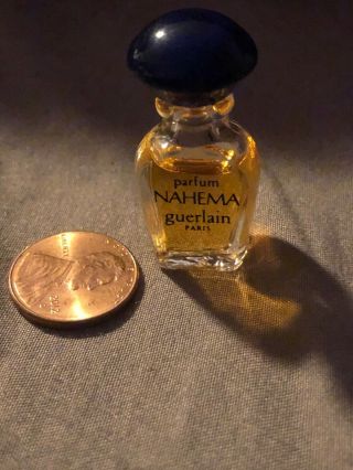 Nahema By Guerlain Vintage Fragrance Micro Mini Perfume Parfum Extrait Splash
