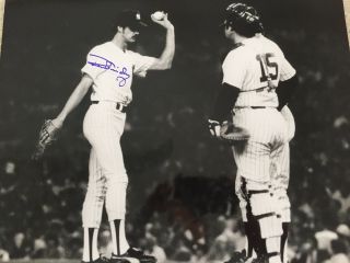 Ron Guidry York Yankees Signed Thurman Munson 16x20 Photo World Series