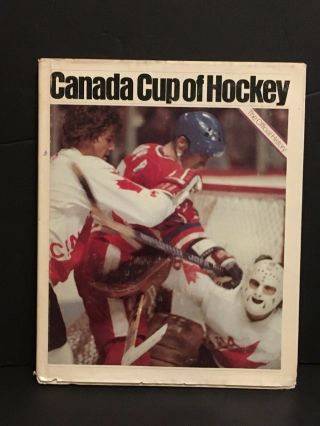Vintage H/c Book Canada Cup Of Hockey Bobby Orr 1976 History