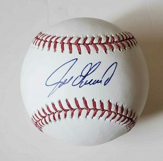 Phillies Joe Girardi Signed Official Major League Baseball W/coa