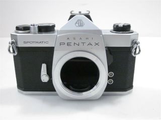 Vintage Pentax Spotmatic Sp 35mm Slr Camera Body