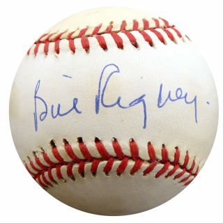 Bill Rigney Autographed Signed Nl Baseball Giants,  Twins Beckett F29734