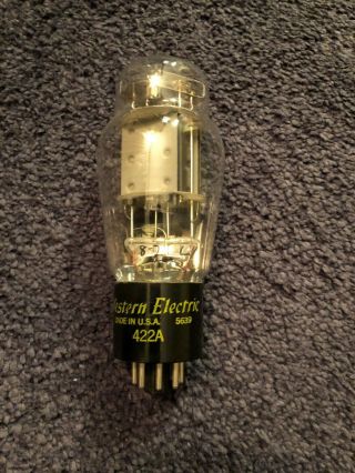 Western Electric 422a Vintage Tube - Nos