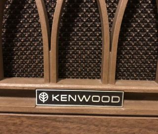Vintage KENWOOD KL - 777D 5 Way Floor Speakers 1970 ' s Pristine & Will Ship 3