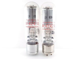 //2 X 4242a Tube 211c Tube & 212c Western Electric Nos Tubes,  Matchedc11 En - Air
