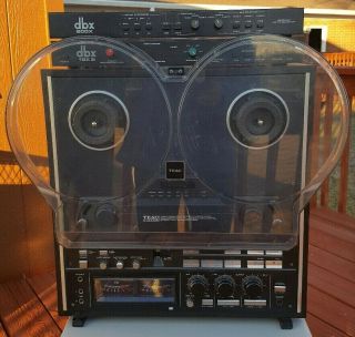 Vintage Teac X - 2000r Reel To Reel With Dbx 200x And Dbx 1bx Iii All Work