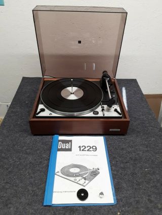 Dual 1229 Turntable Completely Restored.  100 Guaranteed.