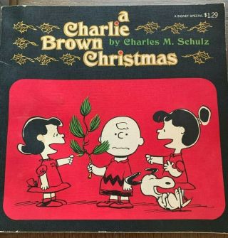 1965 - Vintage A Charlie Brown Christmas Book