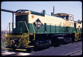 Rail Slide - Rdg Reading 2757 Chicago Il 8 - 20 - 1966 Fresh Paint