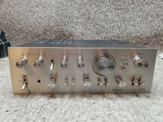 Professionally Serviced Pioneer Stereo Amplifier Sa - 9500 Ii,  With Demo Video