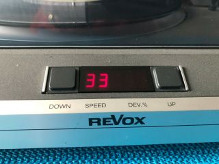Revox B 291 Direct Drive Turntable - REVISED 3