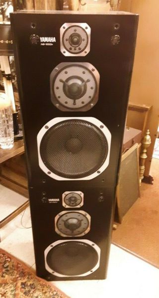 Yamaha Ns - 1000x Studio Monitors Ns - 1000m Subs Matching Pair Speakers