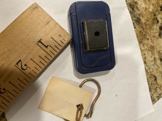 DATSUN Vintage 24 k Plated Key Ring & Hide a key 3