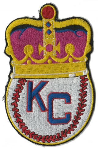 Kansas City Monarchs Negro League Baseball 5.  5 " Team Patch
