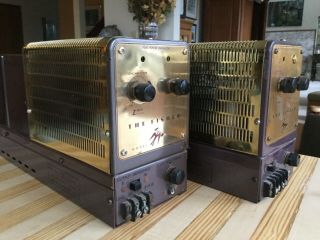 Great Playing Fisher 80az Tube Amps With Cosmetics