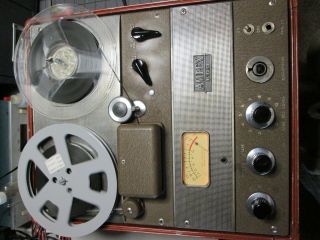 Pre - Owned Ampex 600 (tubes) 1/4 " Full Track Tape Recorder In