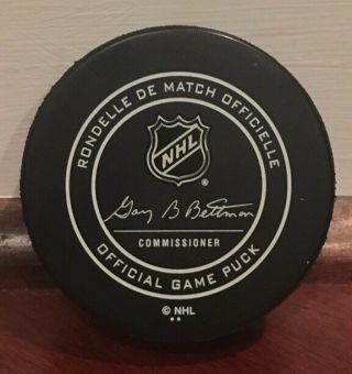 Cody Eakin Autographed Signed Official NHL Game Puck Vegas Golden Knights 3