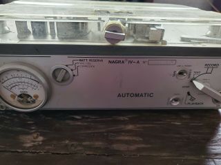 Nagra IV - A Professional Recorder Cbc Radio Kudelski SA 2