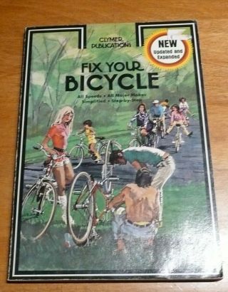 Clymer Fix Your Bicycle All Speeds All Major Makes Simplified Step By Step